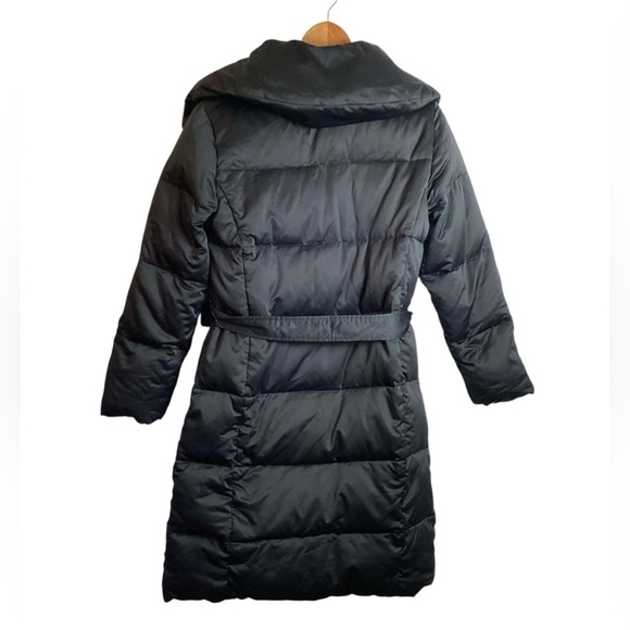 Calvin Klein Black Puffer Jacket size XS Duck  Down Above knee Length - Picture 4 of 7